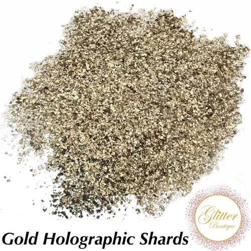 Gold Holographic Shards