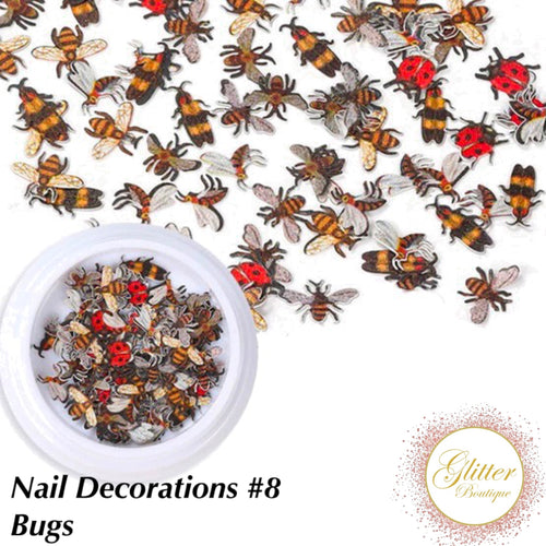 Nail Decorations #8 - Bugs