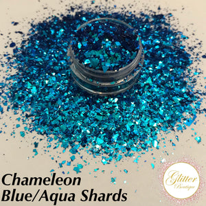 Chameleon Blue/Aqua Shards
