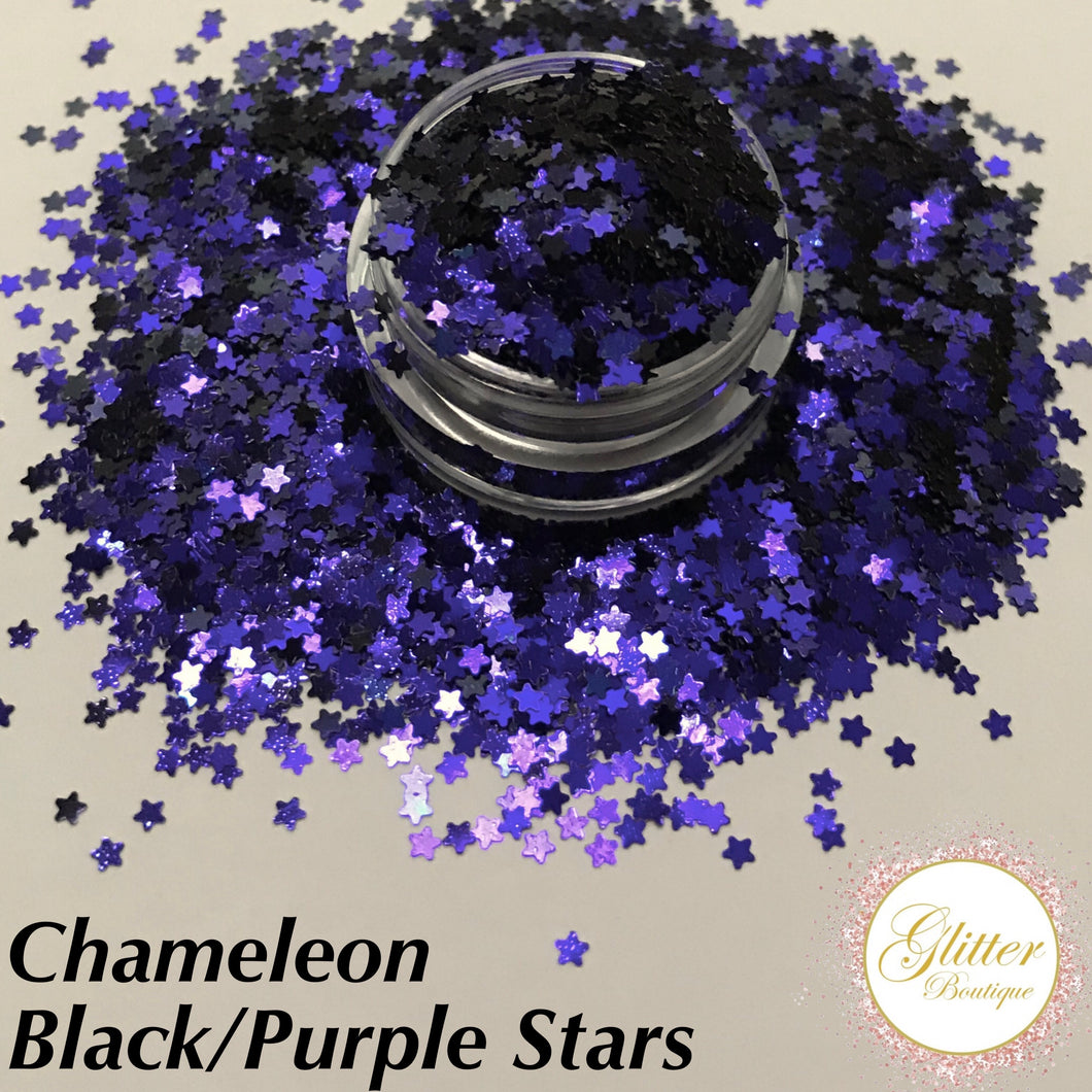 Chameleon Black/Purple Stars