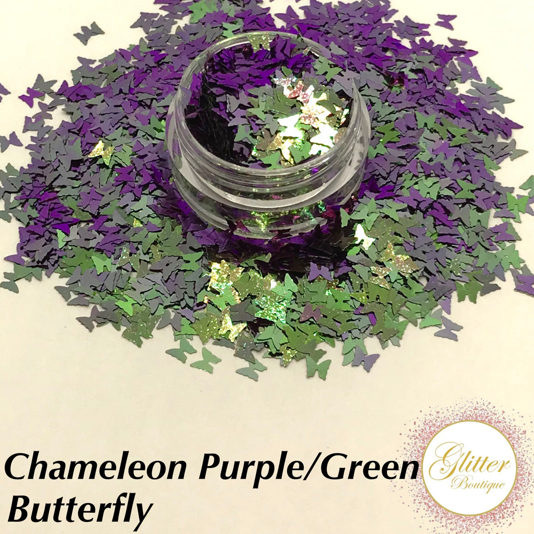 Chameleon Purple/Green Butterfly