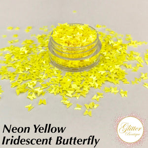 Butterfly - Iridescent Neon Yellow