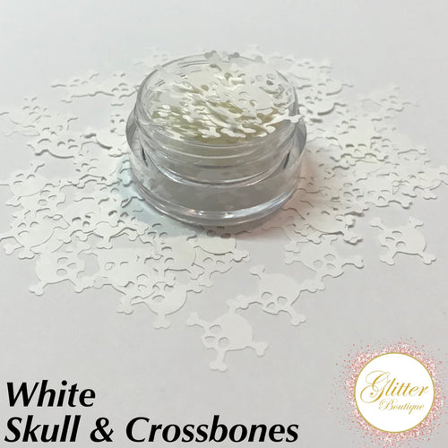 Skull & Crossbones - White