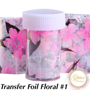 Transfer Foil Floral #1