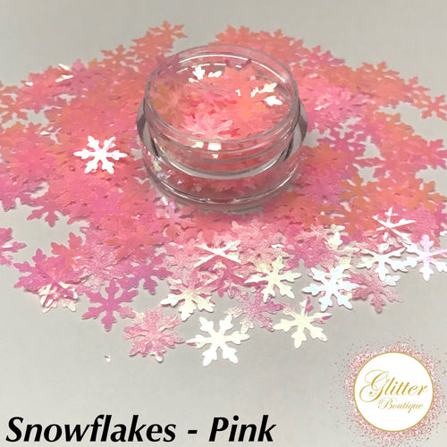 Snowflakes - Pink