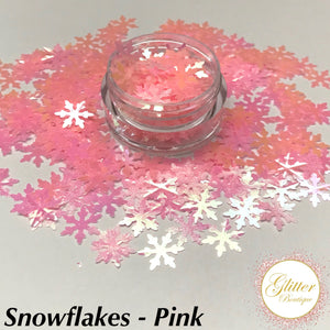 Snowflakes - Pink