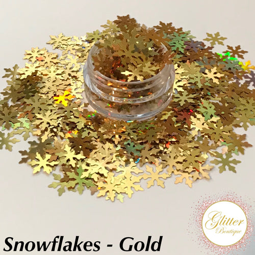 Snowflakes - Gold