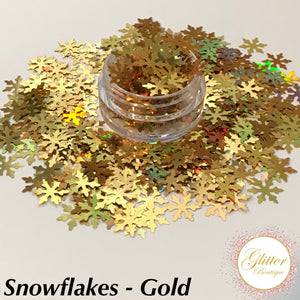 Snowflakes - Gold