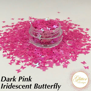 Butterfly - Iridescent Dark Pink