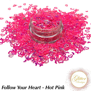 Follow Your Heart - Hot Pink