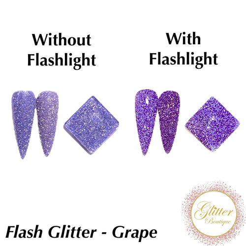 Flash Glitter - Grape
