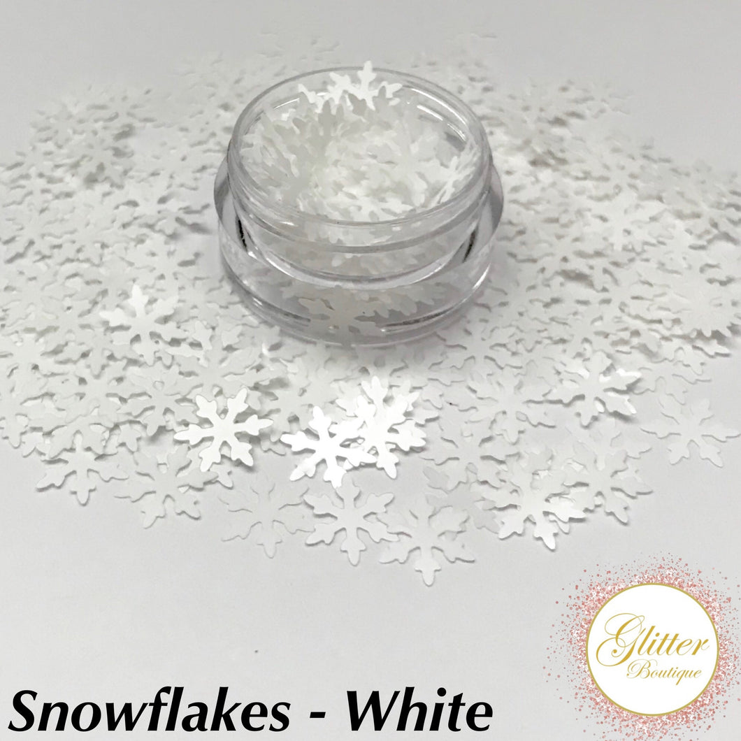 Snowflakes - White