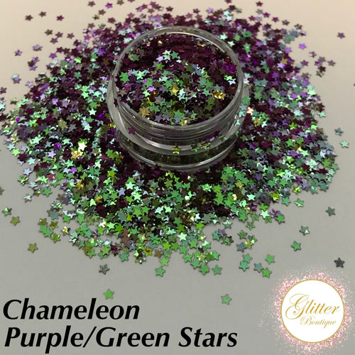 Chameleon Purple/Green Stars