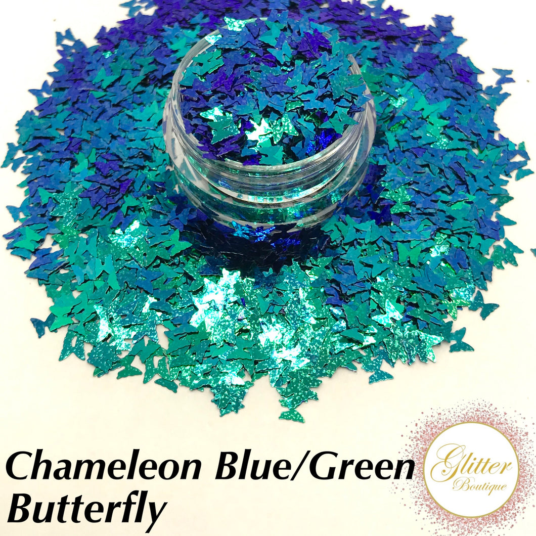 Chameleon Blue/Green Butterfly