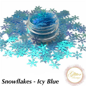Snowflakes - Icy Blue