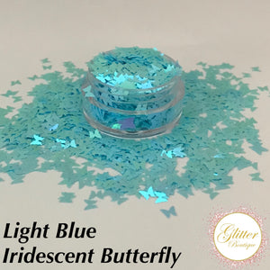 Butterfly - Iridescent Light Blue