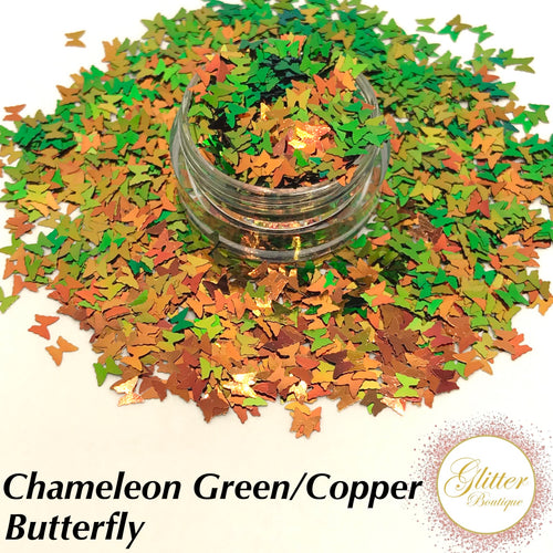 Chameleon Green/Copper Butterfly