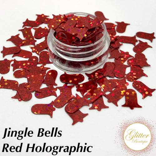 Jingle Bells Red Holographic