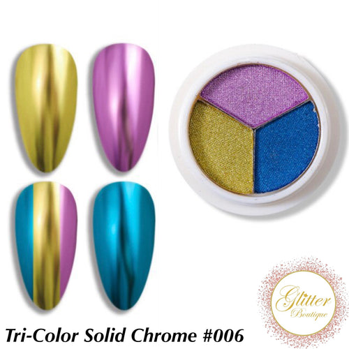 Tri-Color Solid Chrome #006