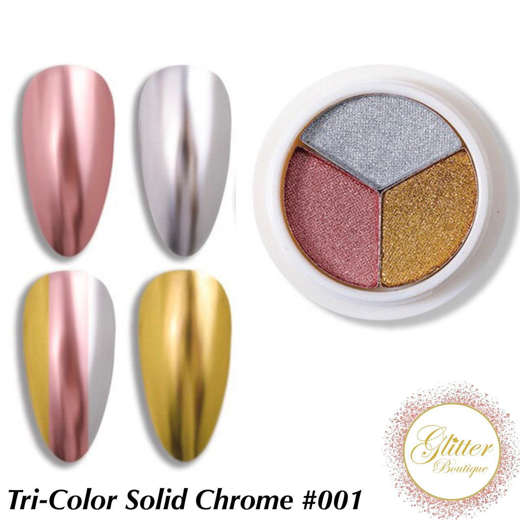 Tri-Color Solid Chrome #001