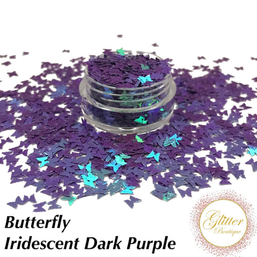 Butterfly - Iridescent Dark Purple