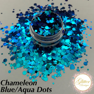 Chameleon Blue/Aqua Dots