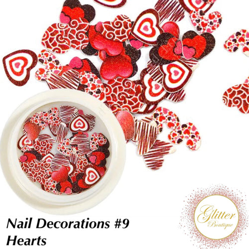 Nail Decorations #9 - Hearts